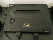 Console SNK Neo-Geo AES Max 330 Mega Power avec 2 manettes + notices n°