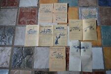 Anciens Prospectus Charrues Brabant Ecremeuse Ossian Baeckman Années 1900