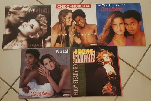 Lot disques vinyles 45 - disques,