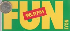 C25 radio2. FUN RADIO.  Lyon