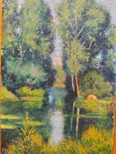 Louis TIDIER-TOUTANT (1861-1939) Magné Marais Poitevin 1926 Niort