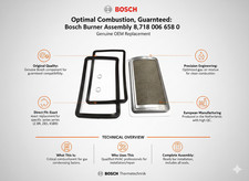 Bosch Buderus Burner Assembly