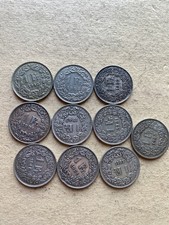 Lot 10 pièces de 1 franc