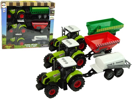 Ensemble trois tracteurs - de,