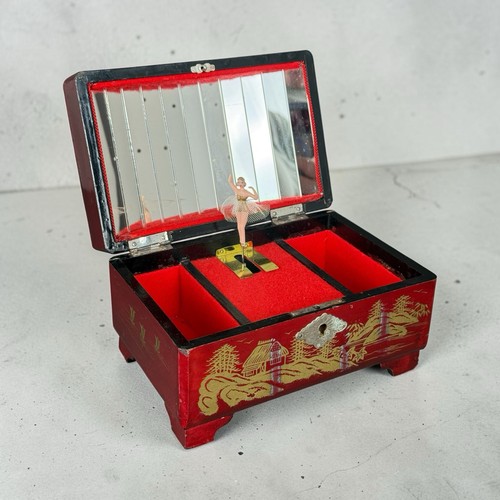 Boîte musique vintage - boîte,