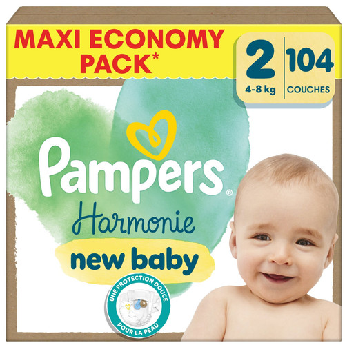 Pampers harmonie taille 2 - taille,