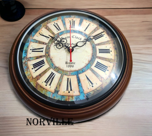Ancienne horloge murale ronde - murale,