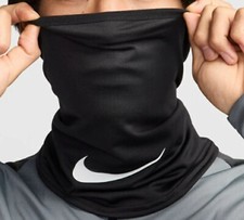 Bonnet masque noir blanc Nike Unisex Academy Running Neck Warmer HF0787-010