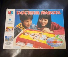 Vintage 1996 DOCTEUR MABOUL Complet MB Jeux Jeu Électrique Fantastique 