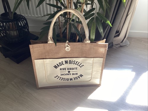 Sac cabas toile jute - cabas,