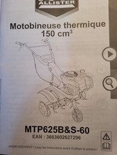 Une motobineuse thermique 150 cm3 Mac allister