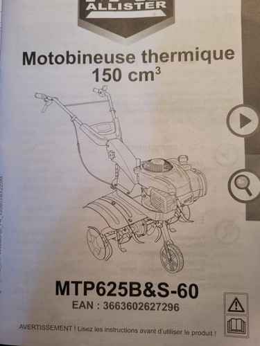 Une motobineuse thermique 150