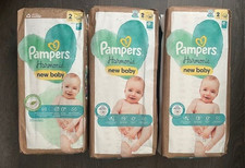 150 Couches Pampers Harmonie New Baby Taille 2 (4 à 8 KG)