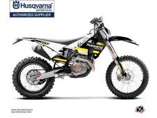 Kit Deco Moto Cross Split Husqvarna 250 FE Noir Jaune