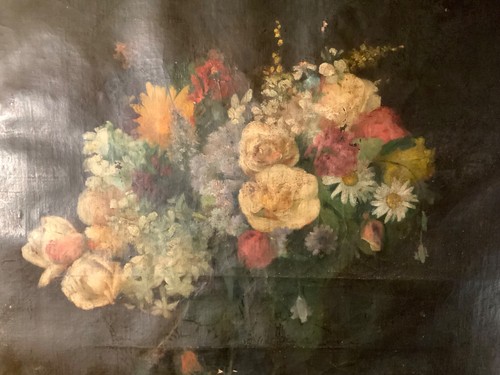 Peinture bouquet fleurs - bouquet,