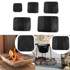 Tapis de Table de cheminée tapis de feu d'isolation thermique pour barbecue