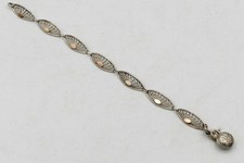 Bracelet en argent massif et
