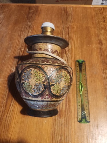 Belle lampe décorée - lampe,