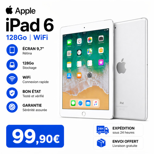 Apple ipad 128go - 6,