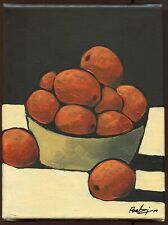Contemporary Art Poralzi Painting - Red Fruits 2 - Acrylic Painting