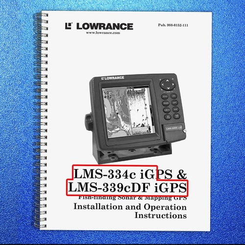 Lowrance electronic lms - electronic, lms-334c
