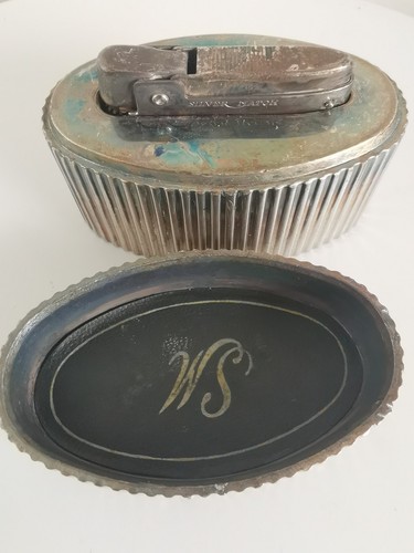 Briquet metal argenté silver - metal,