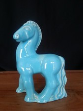 Cheval Art Deco en grès Roger Guérin de Bouffioulx signé Guérin C19