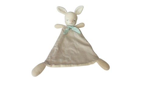Doudou lapin dormeur - , plat