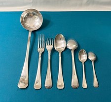 BRILLANT  ménagère 37 pièces CHRISTOFLE modèle AMERICA métal argenté couvert