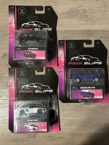 Jada pink slips diecast - jada, lot