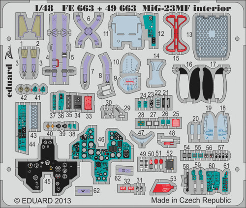 Mig 23mf interior for - interior, (for