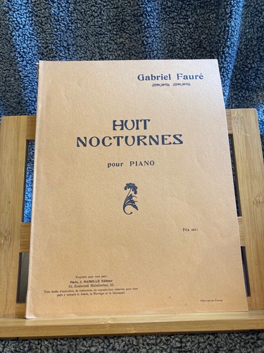 Gabriel fauré huit nocturnes - huit,