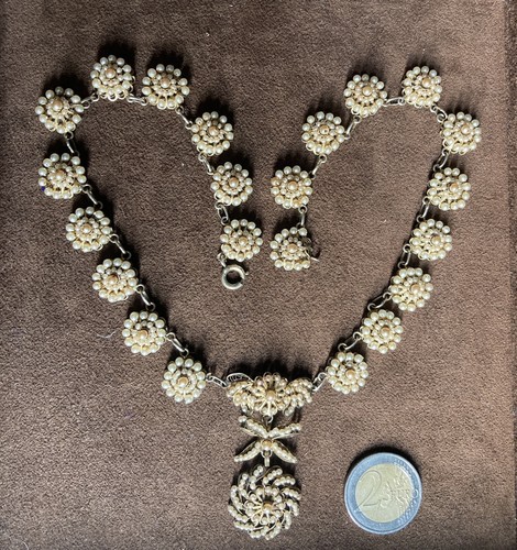 Collier filigrane perles - collier,