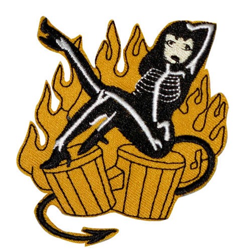 Patch pin lolita kawaï - up,