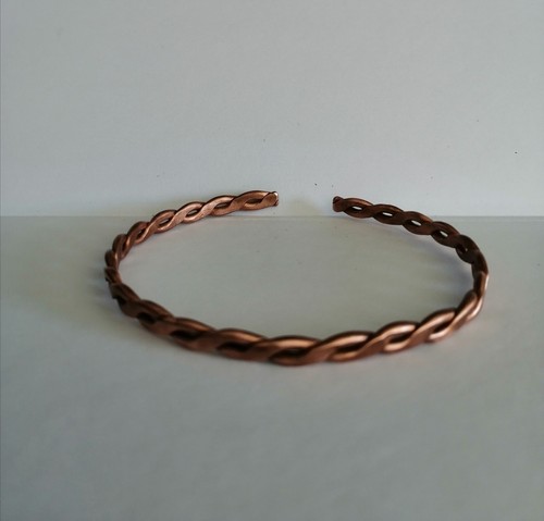 Bracelet cuivre fait main - bracelet,