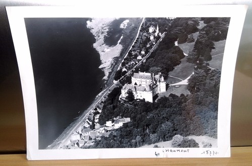 Ancienne photo aérienne - ancienne, de