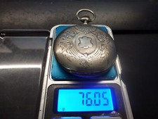 montre gousset russe argent 84