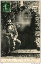 Old postcard BAR-sur-SEINE Grotte de Notre-Dame du Chéne (722841)