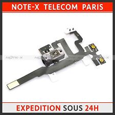 OEM iPhone 4S 4GS Headphone Audio Volume Jack Connector Ribbon Parts Flex Black