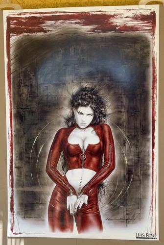 Luis royo prohibited poster - luis,