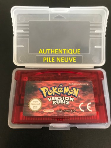 Pokemon version rubis game - rubis, boy