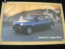 AFFICHE POSTER RENAULT 5
