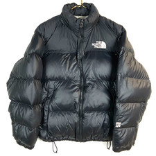 The North Face Nuptse 800 Goose Down Puffer Jacket Large Black Full Zip