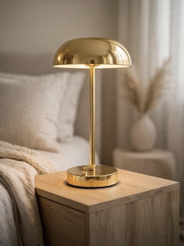 Lampe table métal - table,