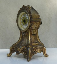 Pendulette horloge cartel rococo - A restaurer