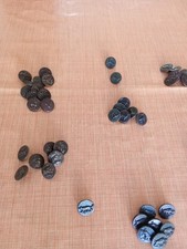 Lot de 60 boutons chasse