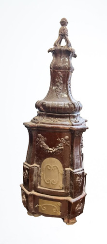 Poêle faïence baroque - poêle, en