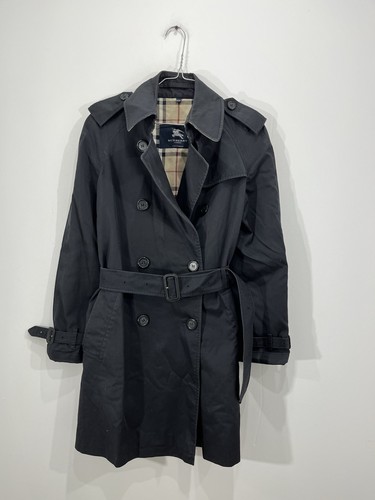 Trench noir burberry femme - burberry,