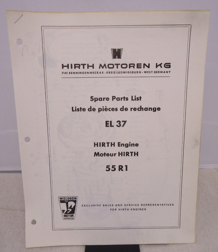 Vintage hirth engine r1 - engine,