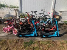 family  and kids  Electric Scooter and  bicycles cycling sporting ALL MUST GO